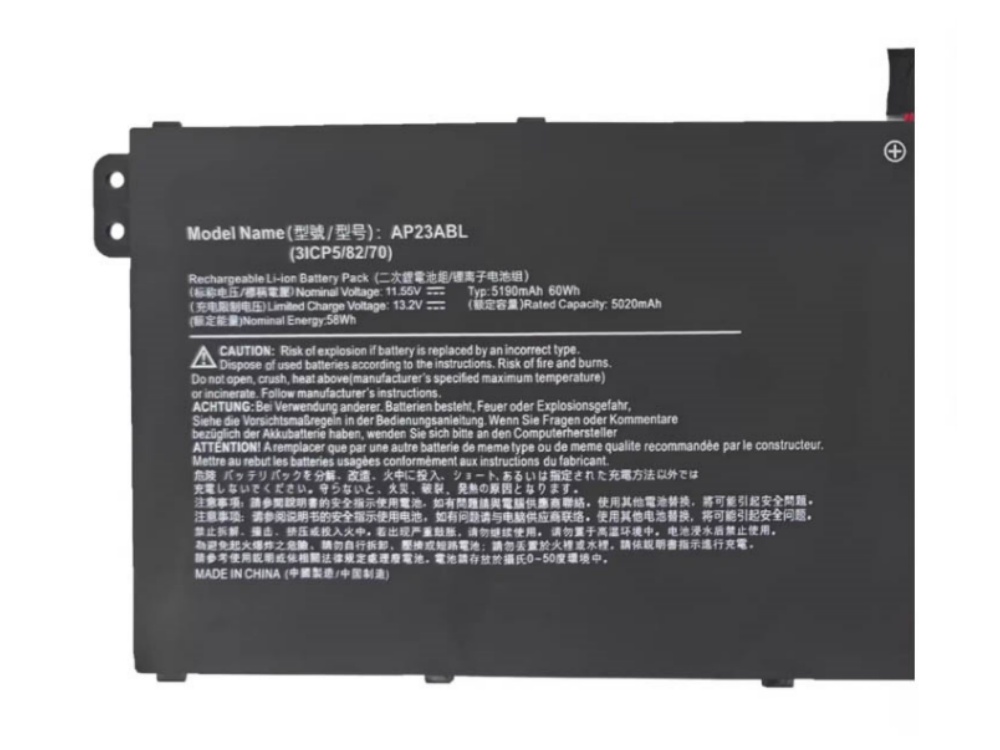バッテリー AP23ABL